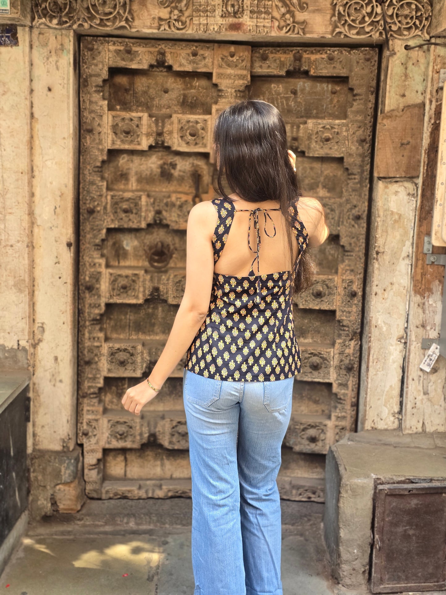 Asha backless kurti by Milap