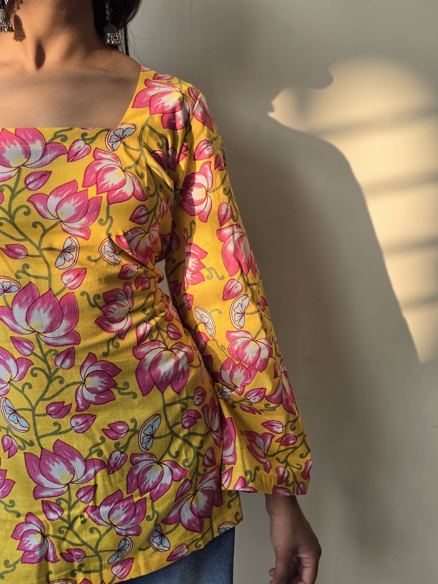 Banno Bell Sleeves Kurti by Milap