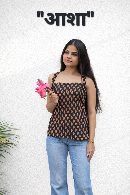 Asha backless kurti by Milap