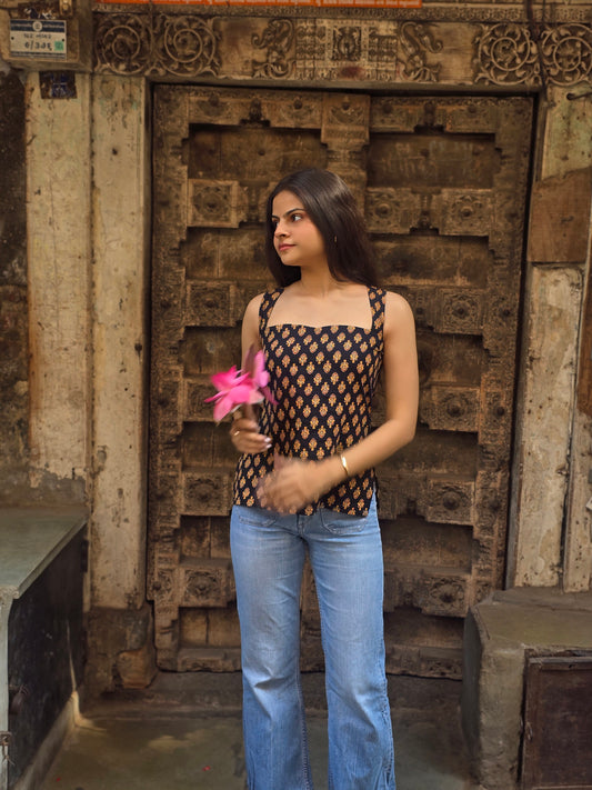 Asha backless kurti by Milap